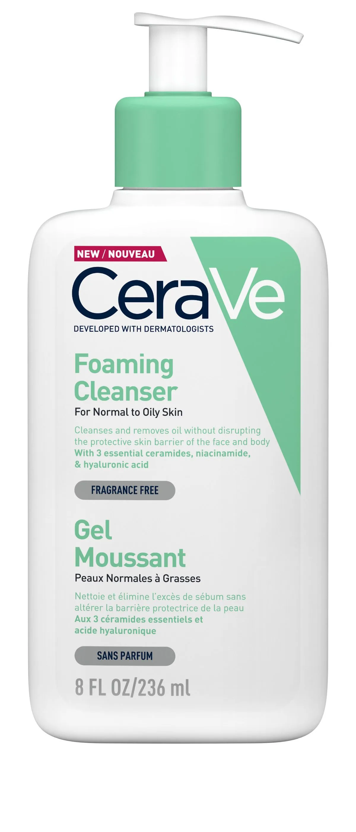 CeraVe Gel Moussant Nettoyant 236ml