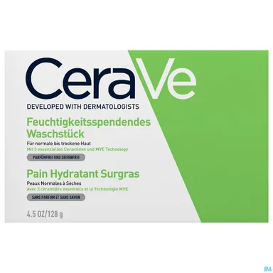 CeraVe Hydraterene Overvette Zeep 128gr