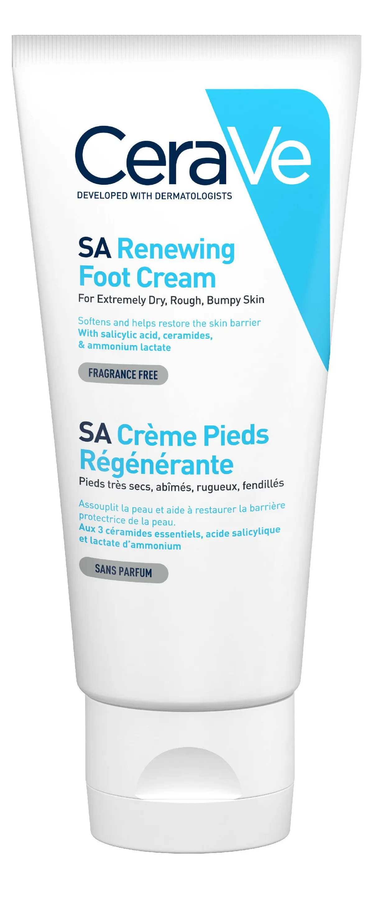 CeraVe SA Crème Pieds Régénerante 88ml