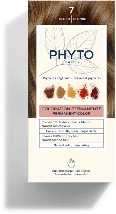 PHYTO Permanente Haarkleuring 7 Blond