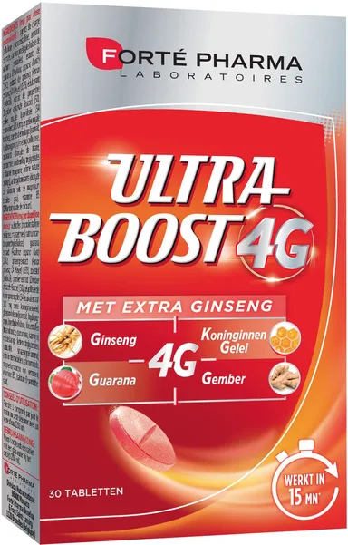 Forté Pharma Vitalite 4G Ultra Boost Ginseng 30 Tabletten