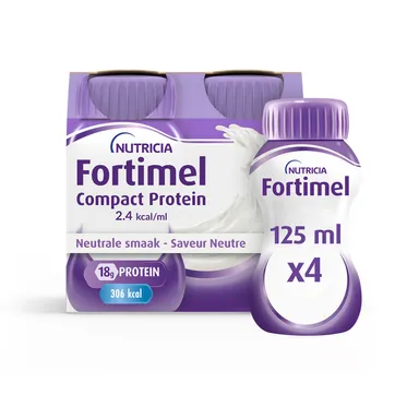 Fortimel Compact Protein 2,4Kcal Neutre 4x125ml
