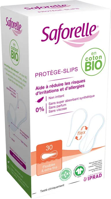 Saforelle Coton Protect 30 Inlegkruisjes