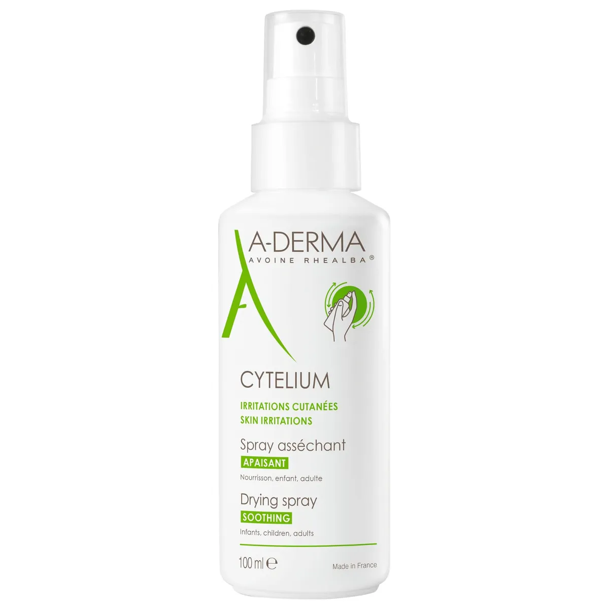 A-Derma Cytelium Spray Asséchant Apaisant 100Ml