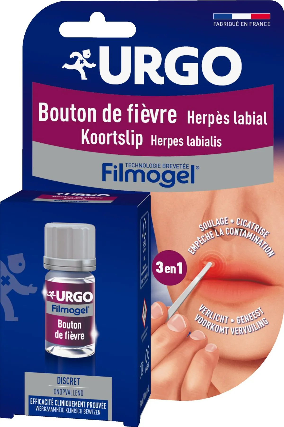 URGO Koortslip Gelverband 3ml
