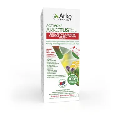Arkotus Sirop Toux Sèche Productive 140ml