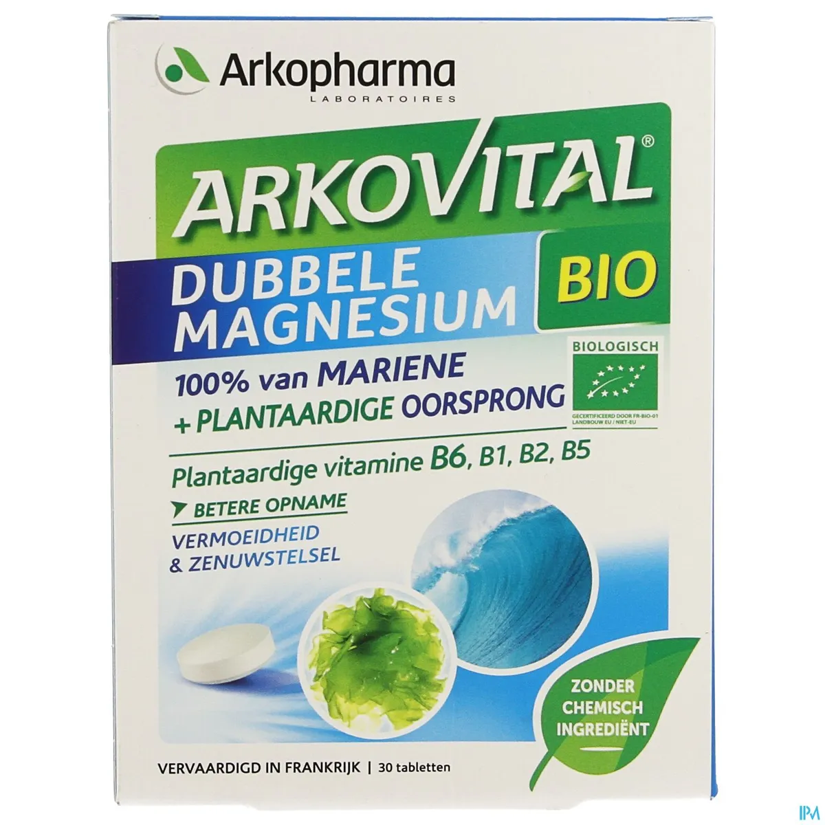 Arkovital Double Magnésium Bio 30 Comprimés