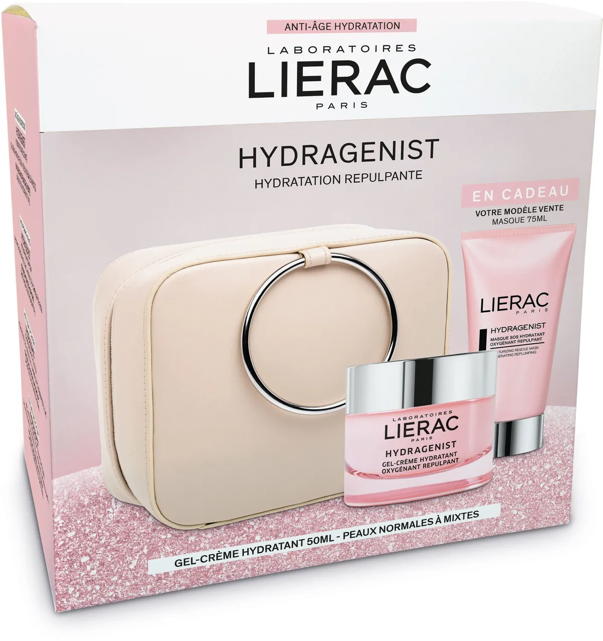 Lierac Coffret Cadeau Trousse Hydragenist Gel-Crème Hydratant (inclus 1 produit gratuit)