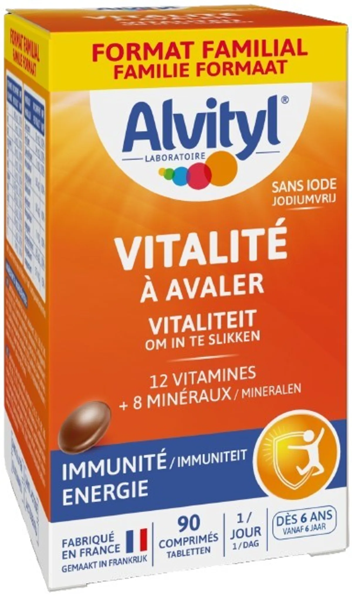 Alvityl Vitaliteit 90 Tabletten