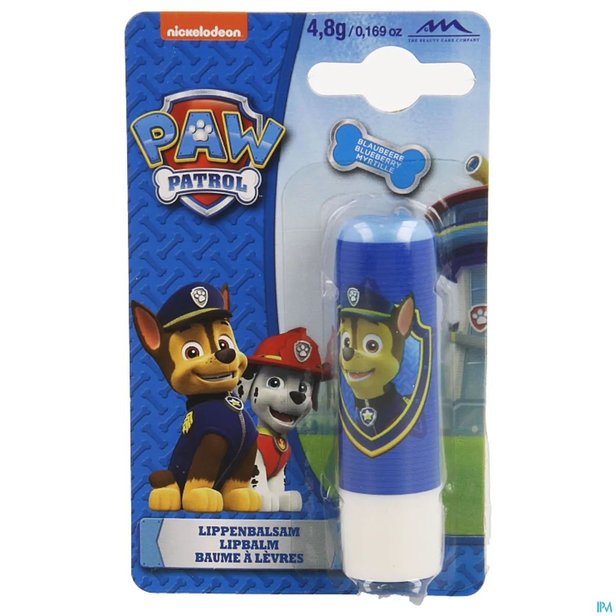 Disney Pat Patrouille Baume à Lèvres Myrtille 4,8g