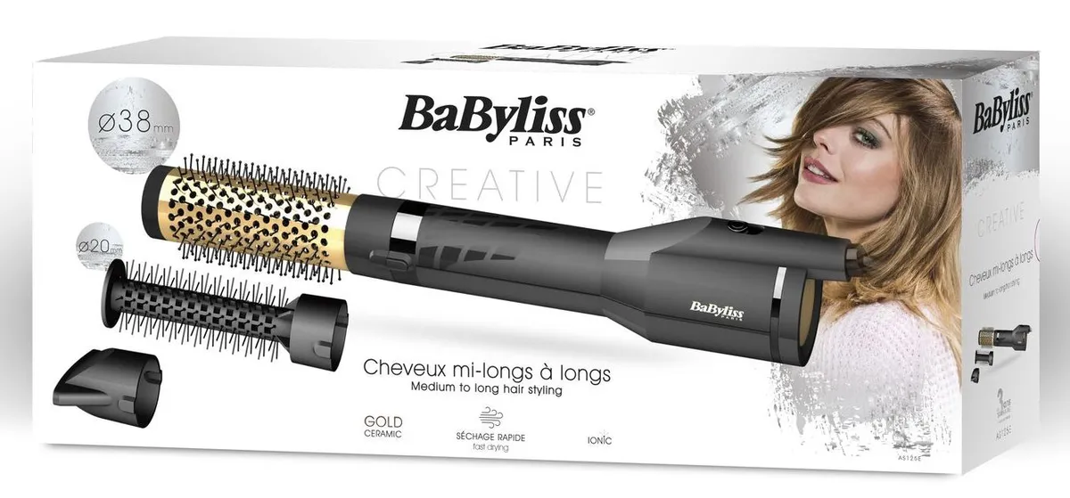 Babyliss Creative Brushing Gold Ceramic (As125e)
