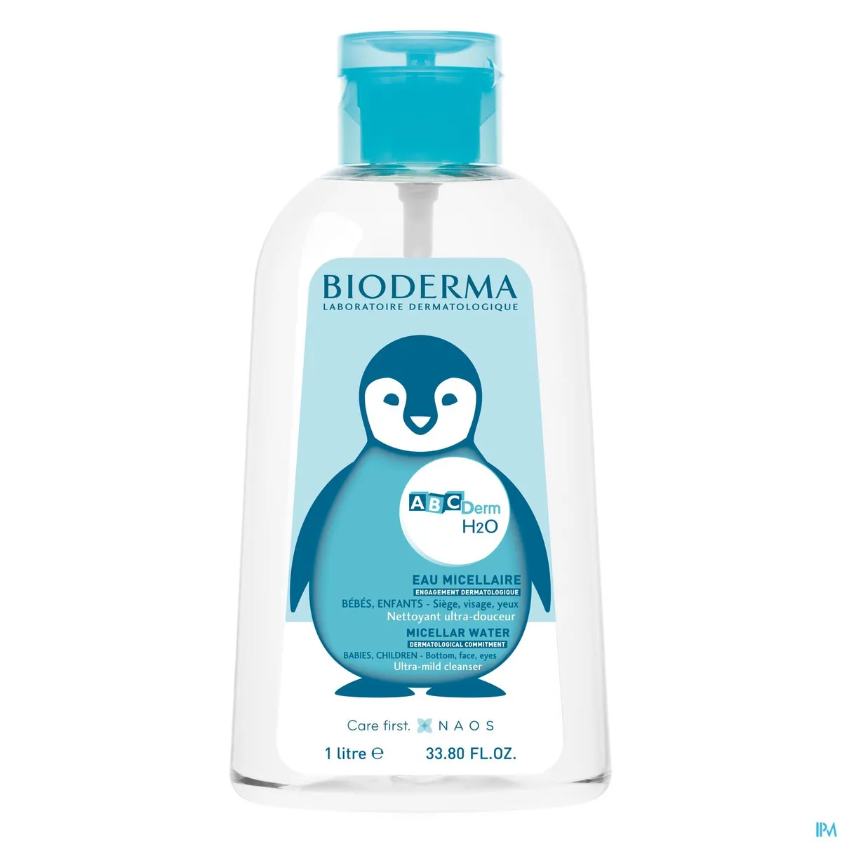Bioderma ABC Derm H2O Micellaire Oplossing 1L (omgekeerd pompje)