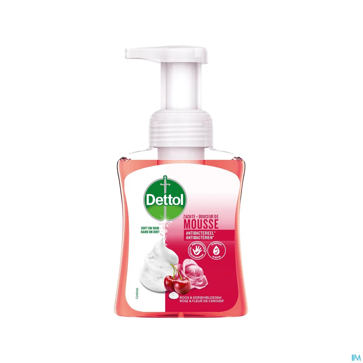 Dettol Soft on Skin Zacht Schuim Roos Kersenbloesem 250ml