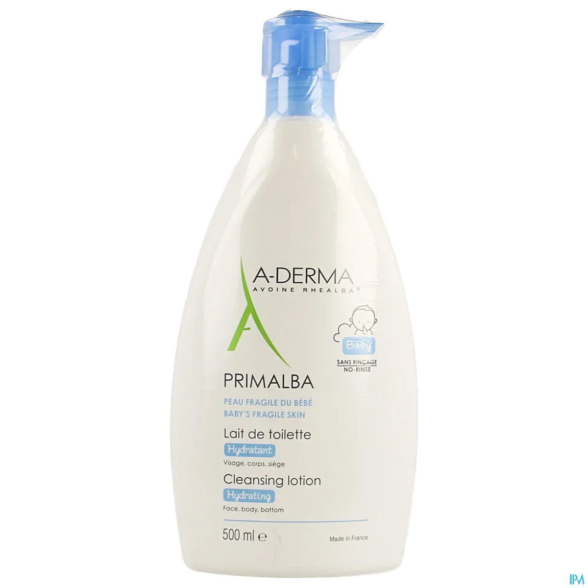 A-Derma Primalba Reinigingsmelk 500ml