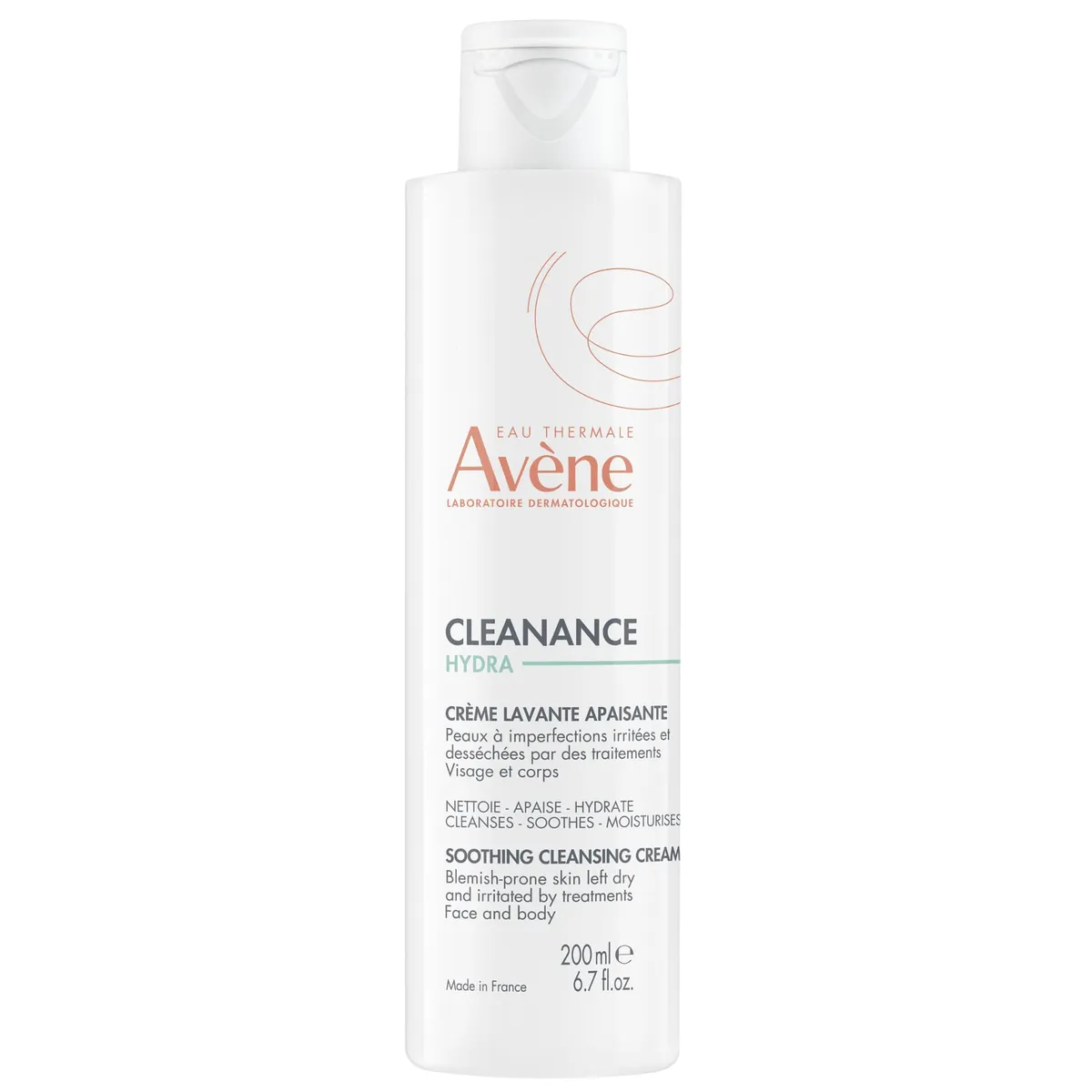 Avène Cleanance Hydra Crème Lavante Apaisante 200Ml