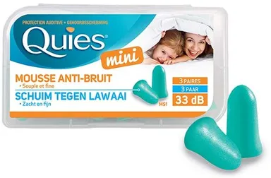 Quies Mini Gehoorbescherming Kleine Gehoorgang 3 Paar
