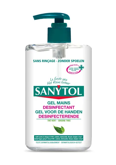 Sanytol Desinfecterende Gel voor de Handen 250ml