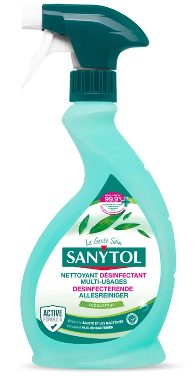 Sanytol Spray Désinfectant Multi-Usages 500ml