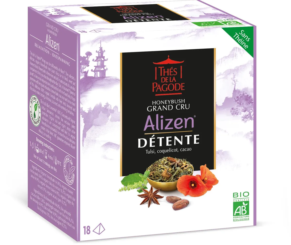 Thés De La Pagode Thé Wulong Bio Grand Cru Ling Shu Zen 18 Sachets