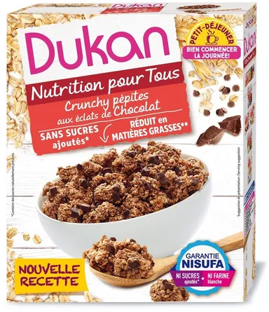 Dukan Muesli Chocoladestukjes 350g