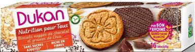Dukan Koekjes Chocolat Graines Chia 160g