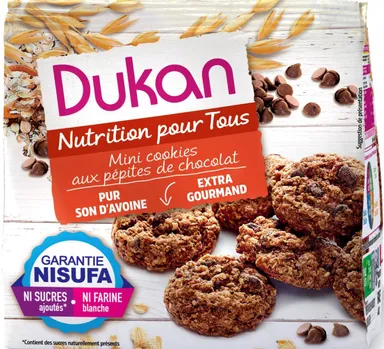 Dukan Mini Coockies Chocolade Stukjeszakje 100g