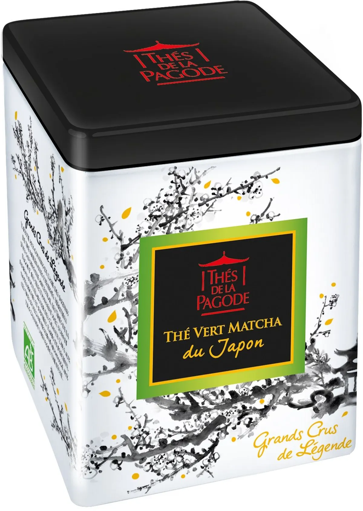 Thés De La Pagode Thé Vert Matcha Bio du Japon Poudre 40g
