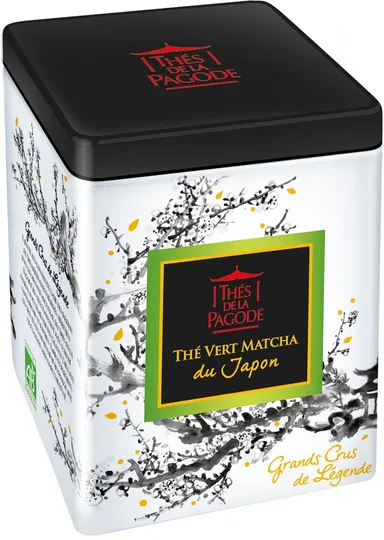 Thés De La Pagode Thé Vert Matcha Bio du Japon Poudre 40g