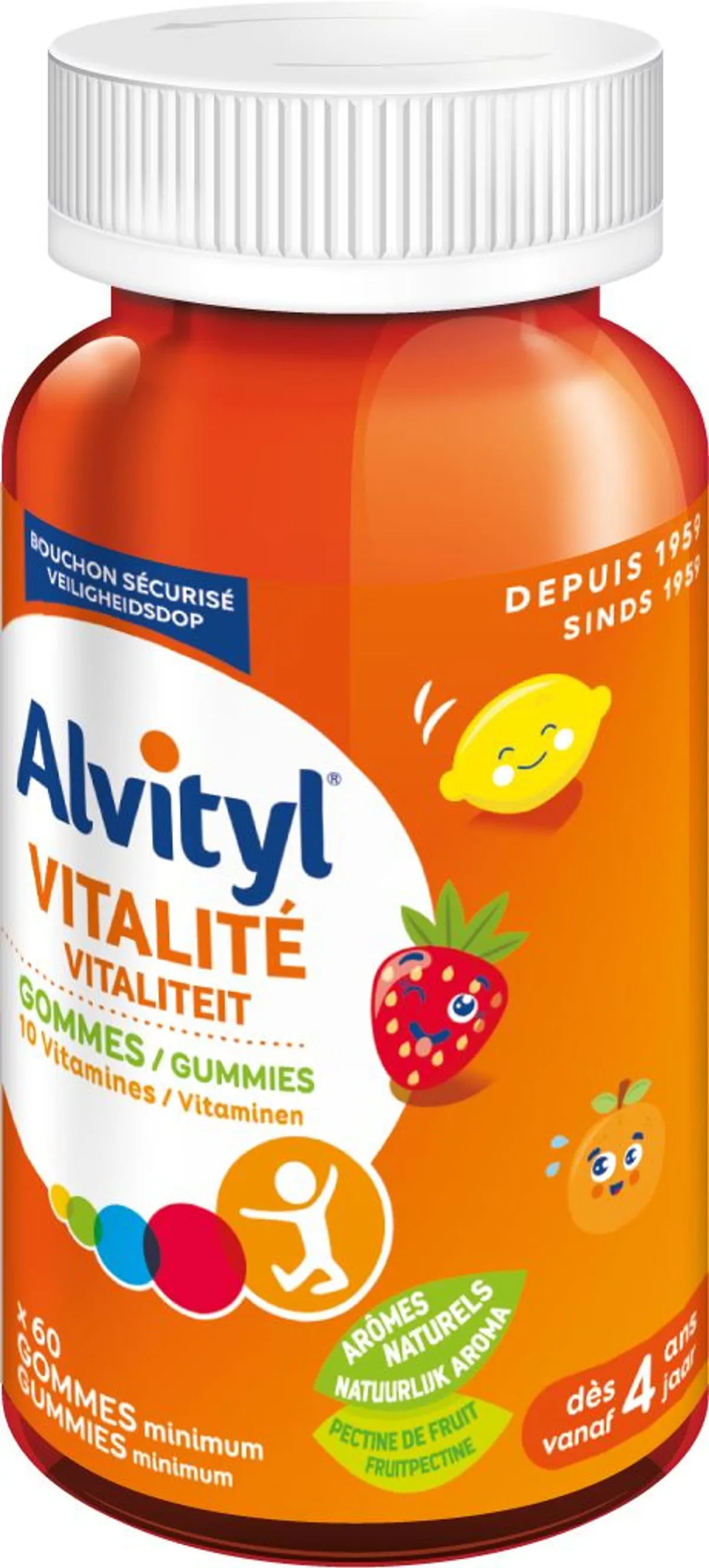 Alvityl Vitalité 60 Gommes