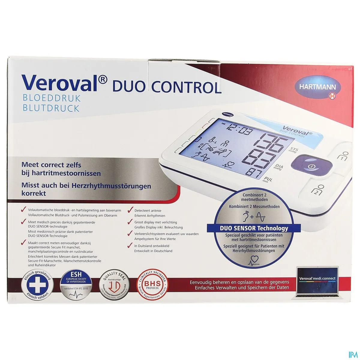 Veroval Tensiomètre Bras Duo Control Large