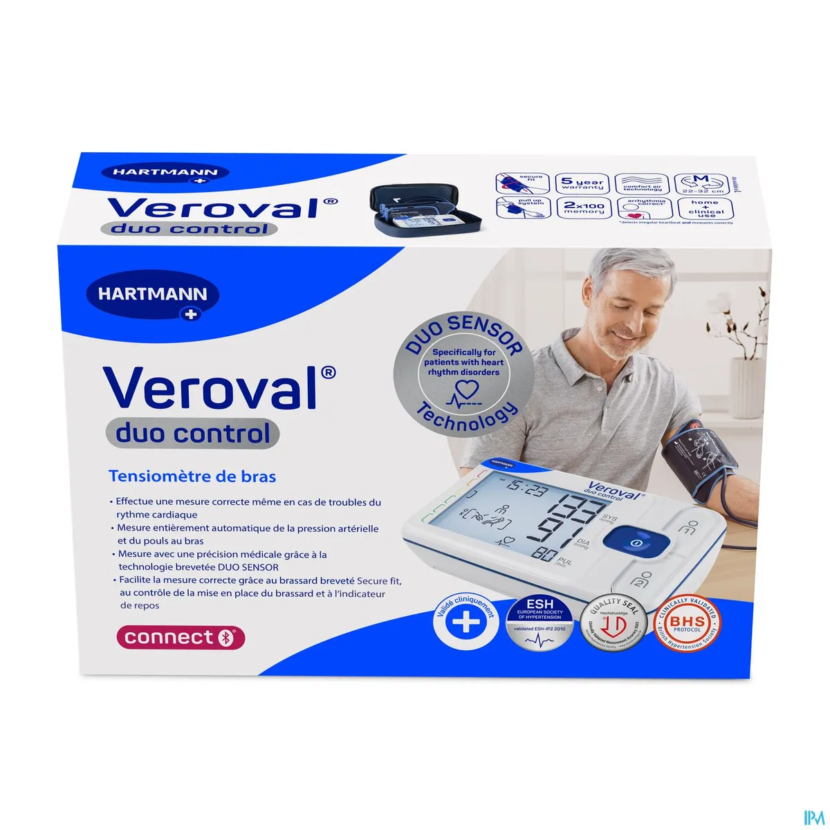 Veroval Tensiomètre Bras Duo Control Medium