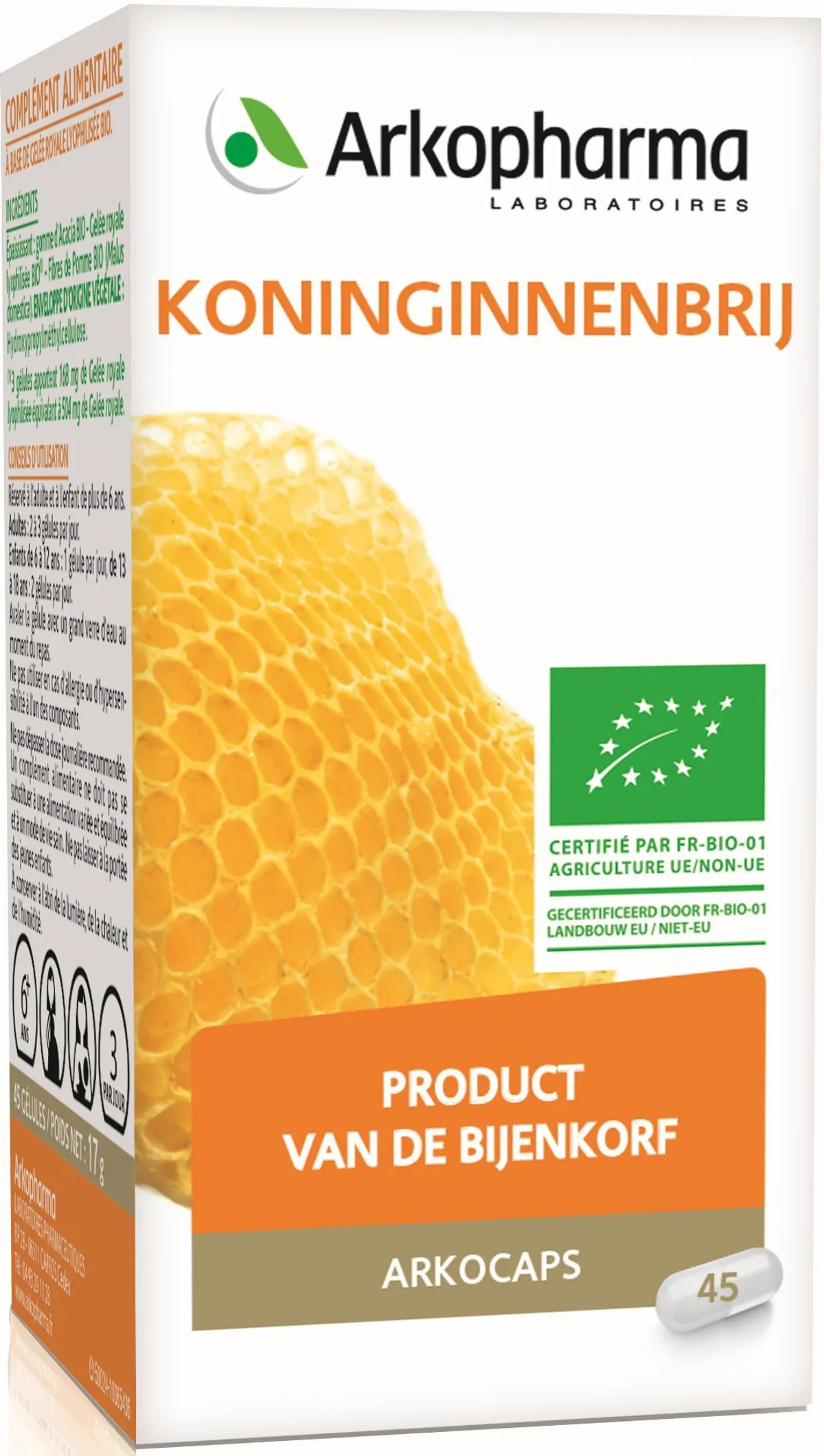 Arkocapsules koninginnenbrood Bio caps 45