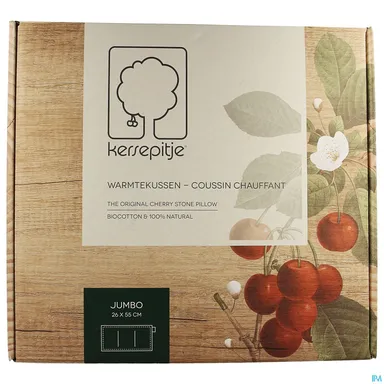Kersepitje Warmtekussen Jumbo 26x55cm