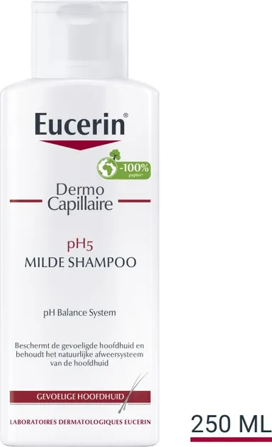 Eucerin DermoCapillaire pH5 Milde Shampoo Gevoelige Hoofdhuid 250ml