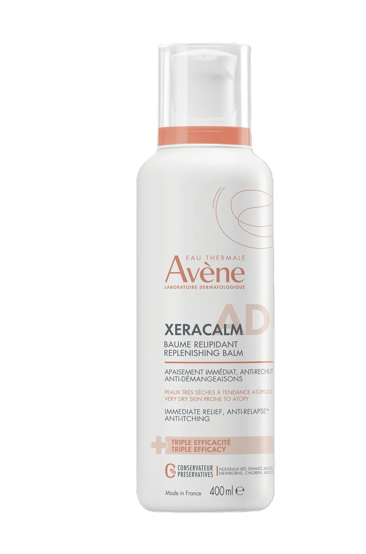 Avène Xeracalm A.D Baume Relipidant 400Ml