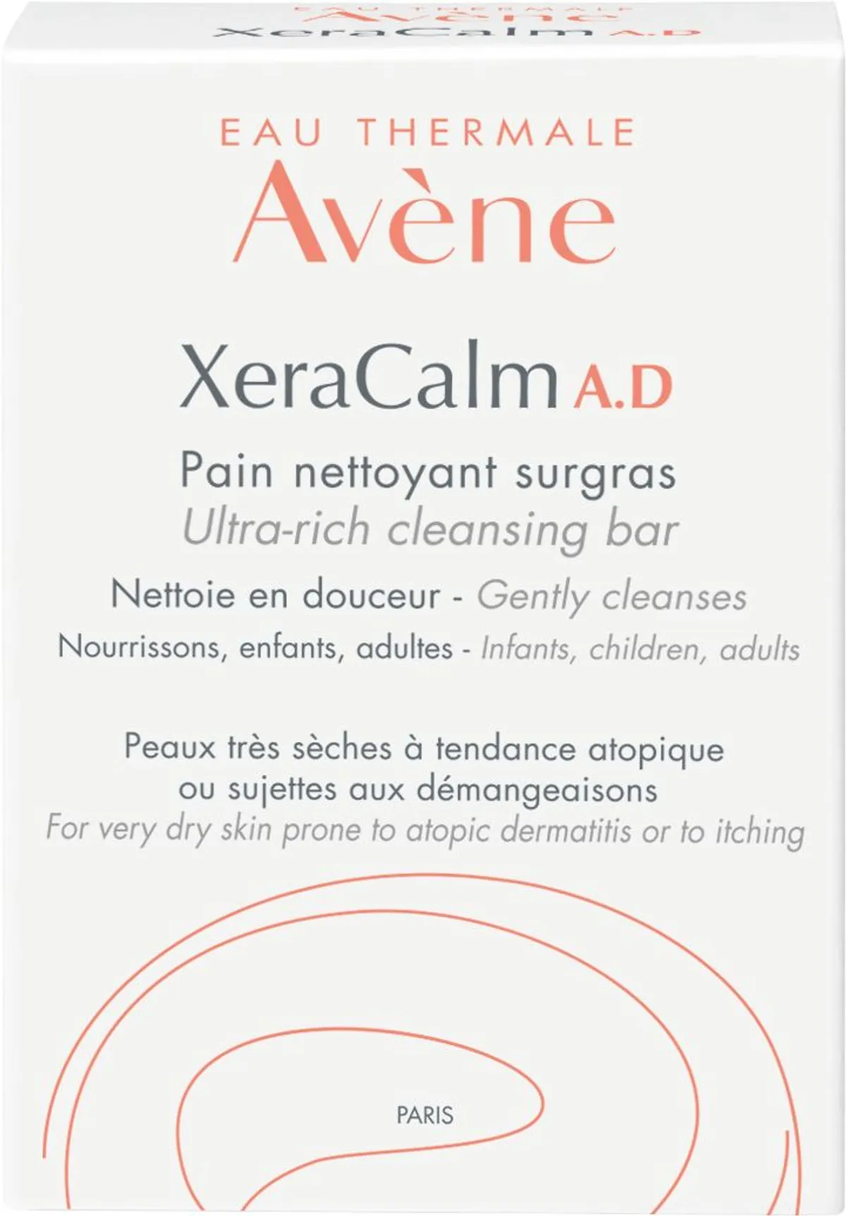 Avène Xeracalm A.D Pain Nettoyant Surgras 100G