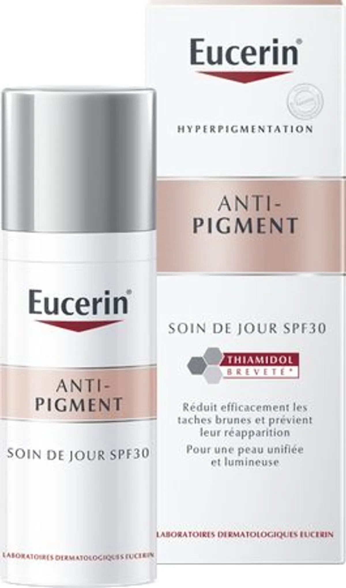 Eucerin Anti-Pigment Soin de Jour SPF 30 Hyperpigmentation avec pompe 50ml