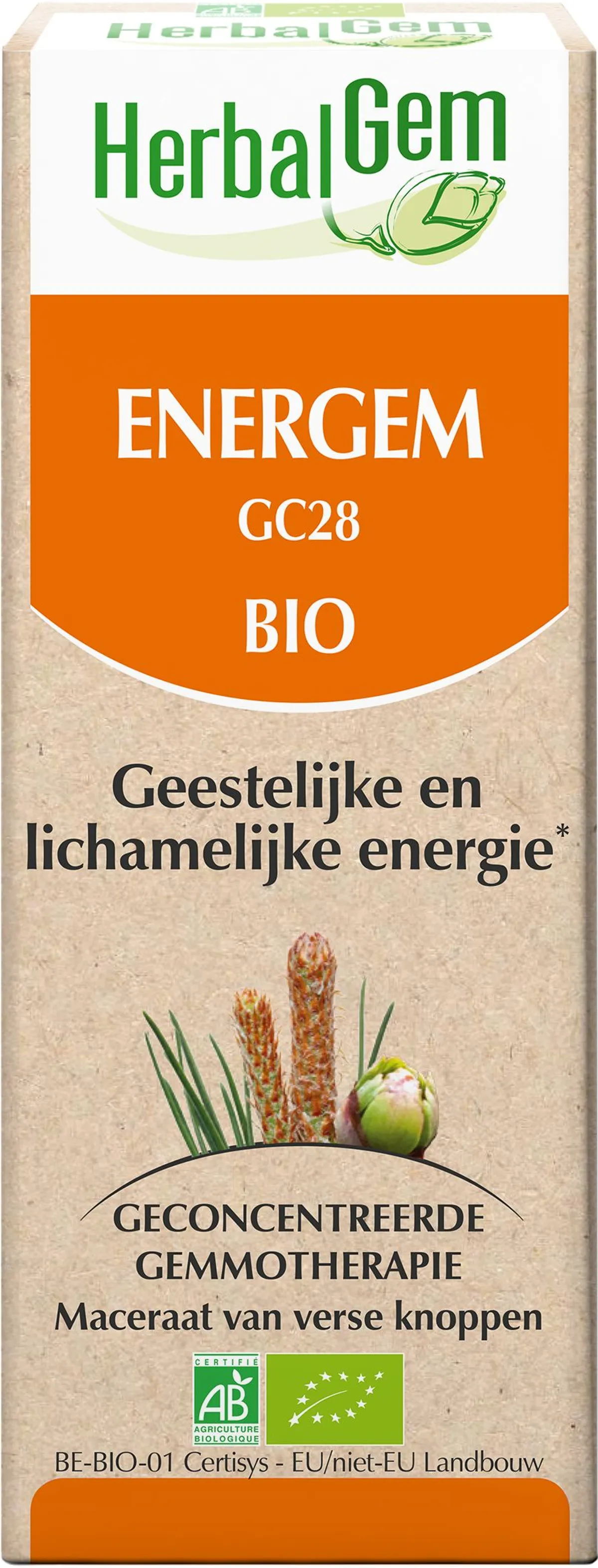 HerbalGem Energem Tonisch Complex BIO Druppels 50ml