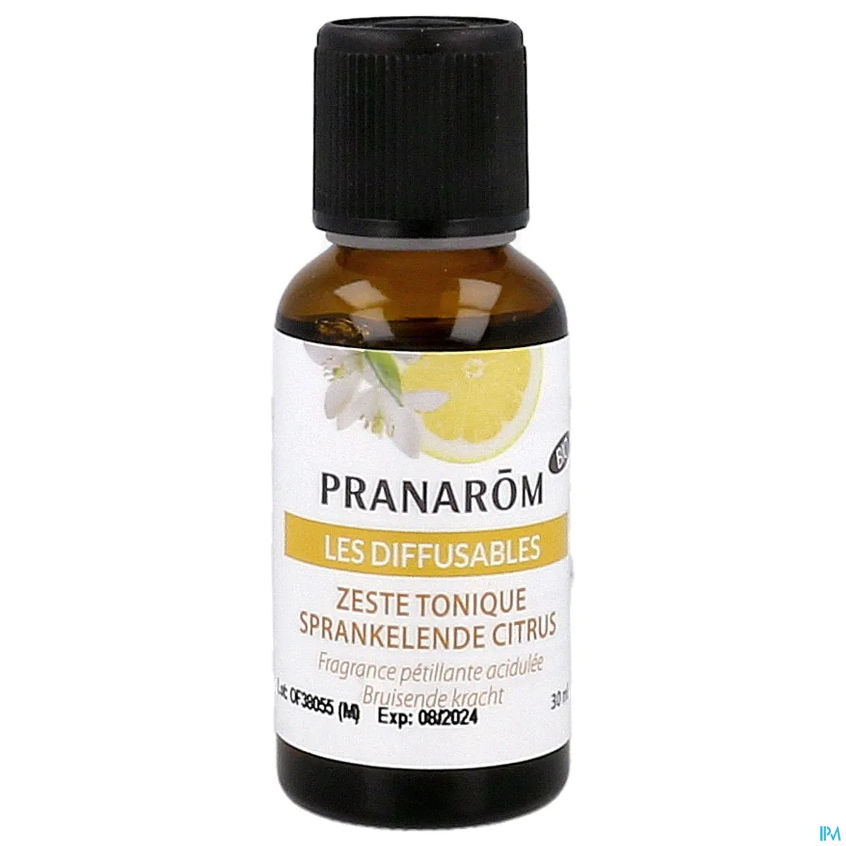 Pranarôm Les Diffusables Zeste Tonique 30ml
