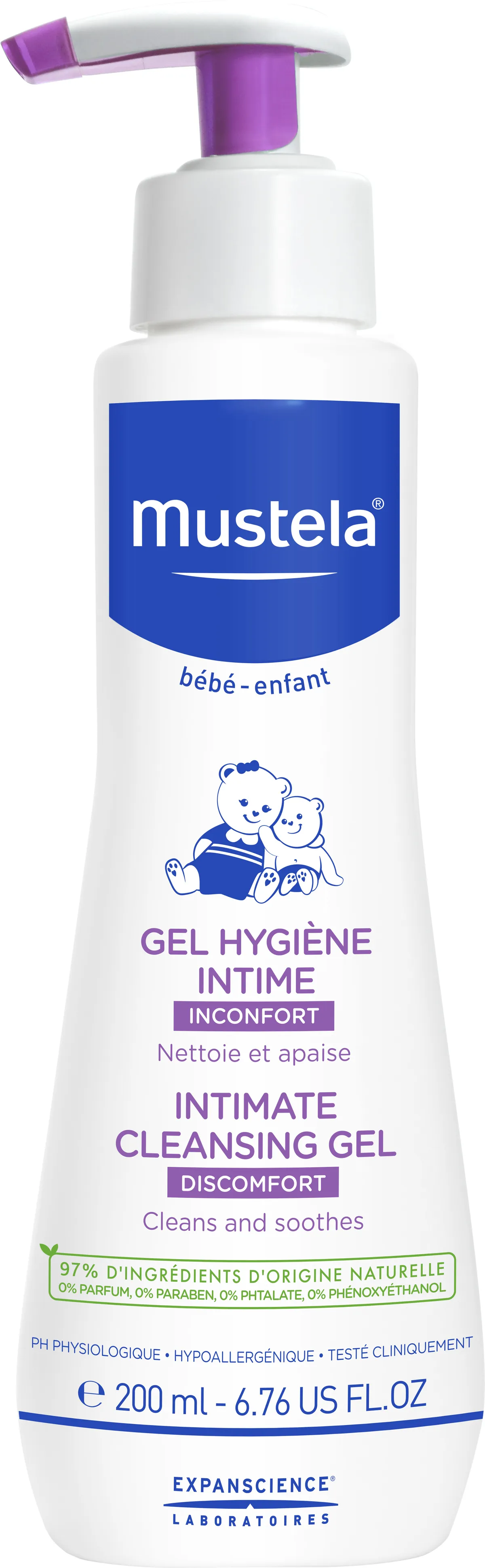 Mustela Gel Hygiène Intime 200ml