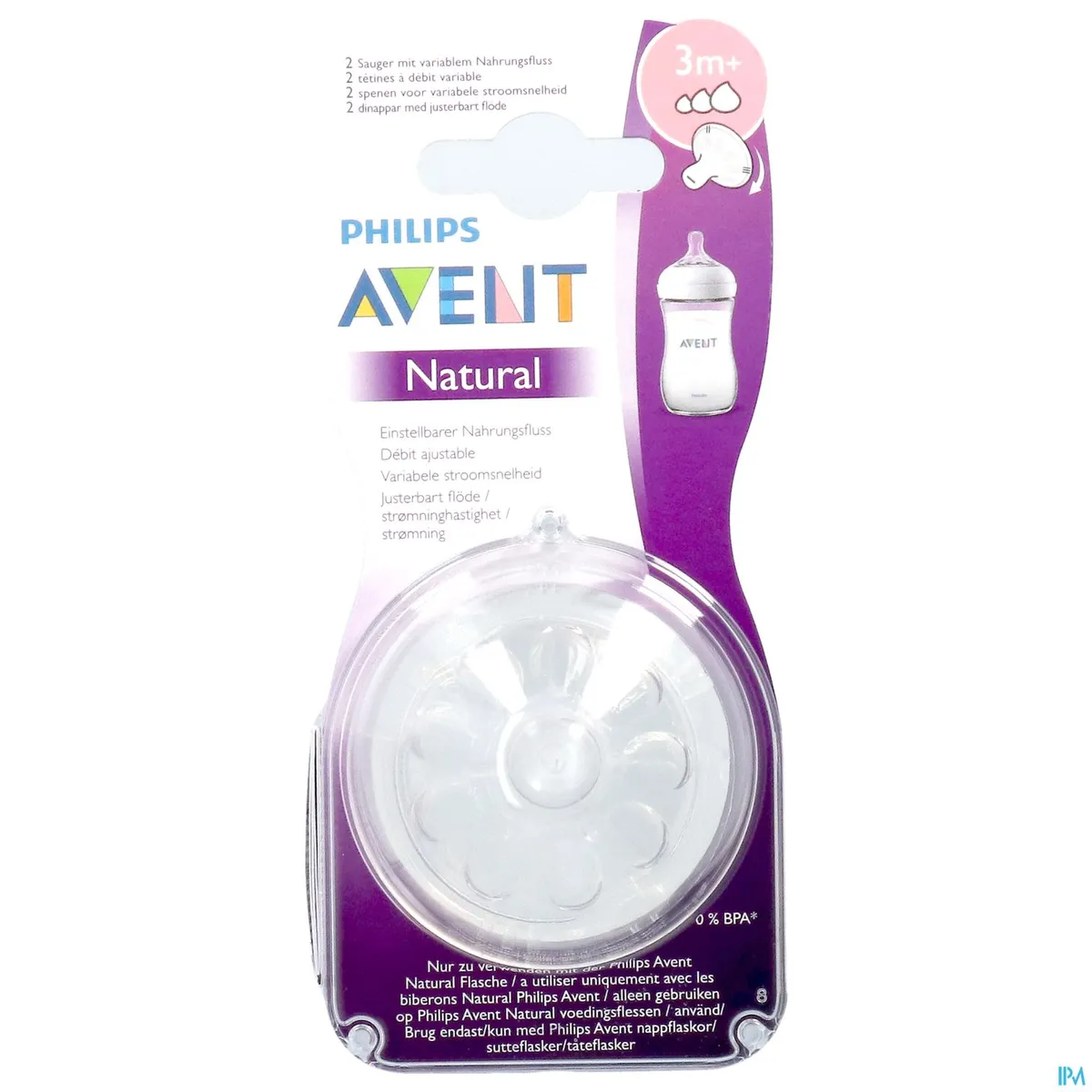 Philips Avent Natural 2.0 Variabele Fopspeen