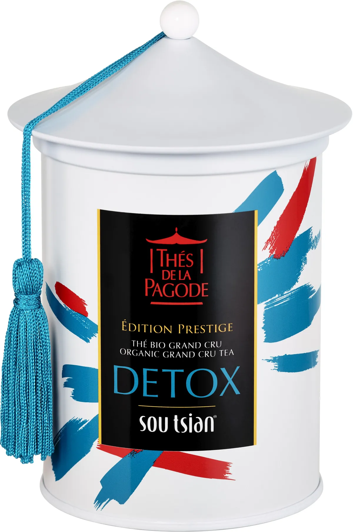 Thés De La Pagode Edition Prestige Thé Bio Grand Cru Sou Tsian Détox 50g