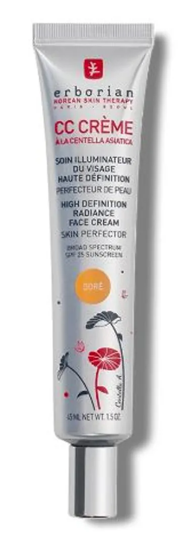 Erborian CC Crème Met Centella Asiatica Goud 45ml