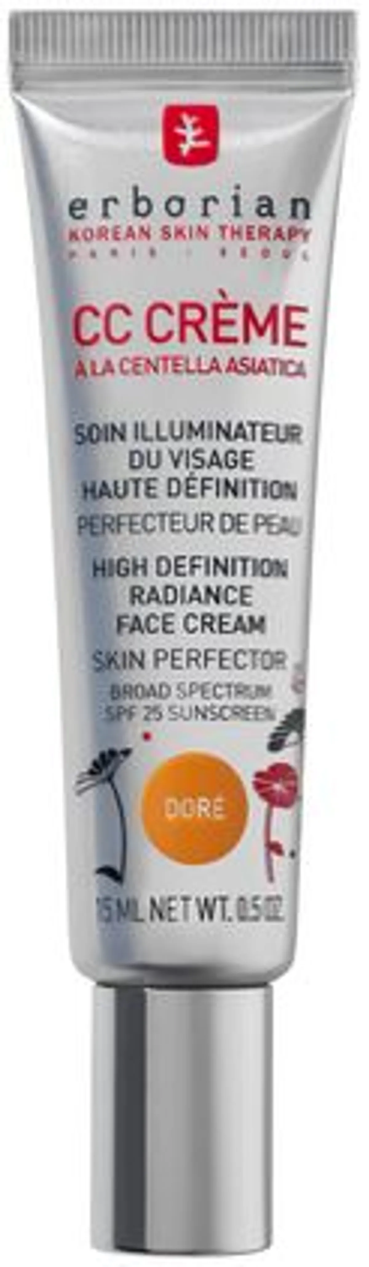 Erborian CC Crème A La Centella Asiatica Doré 15ml