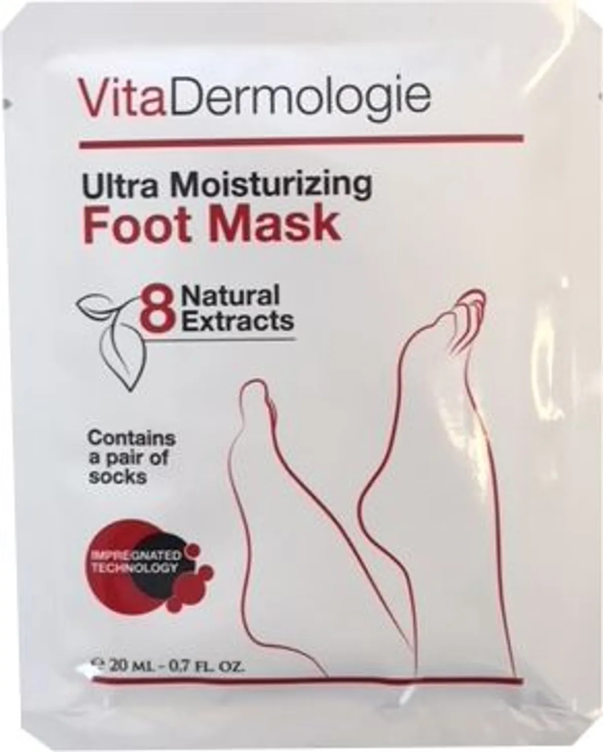 Vitadermologie Ultra Hydra Pied Chaussettes 2 Nf