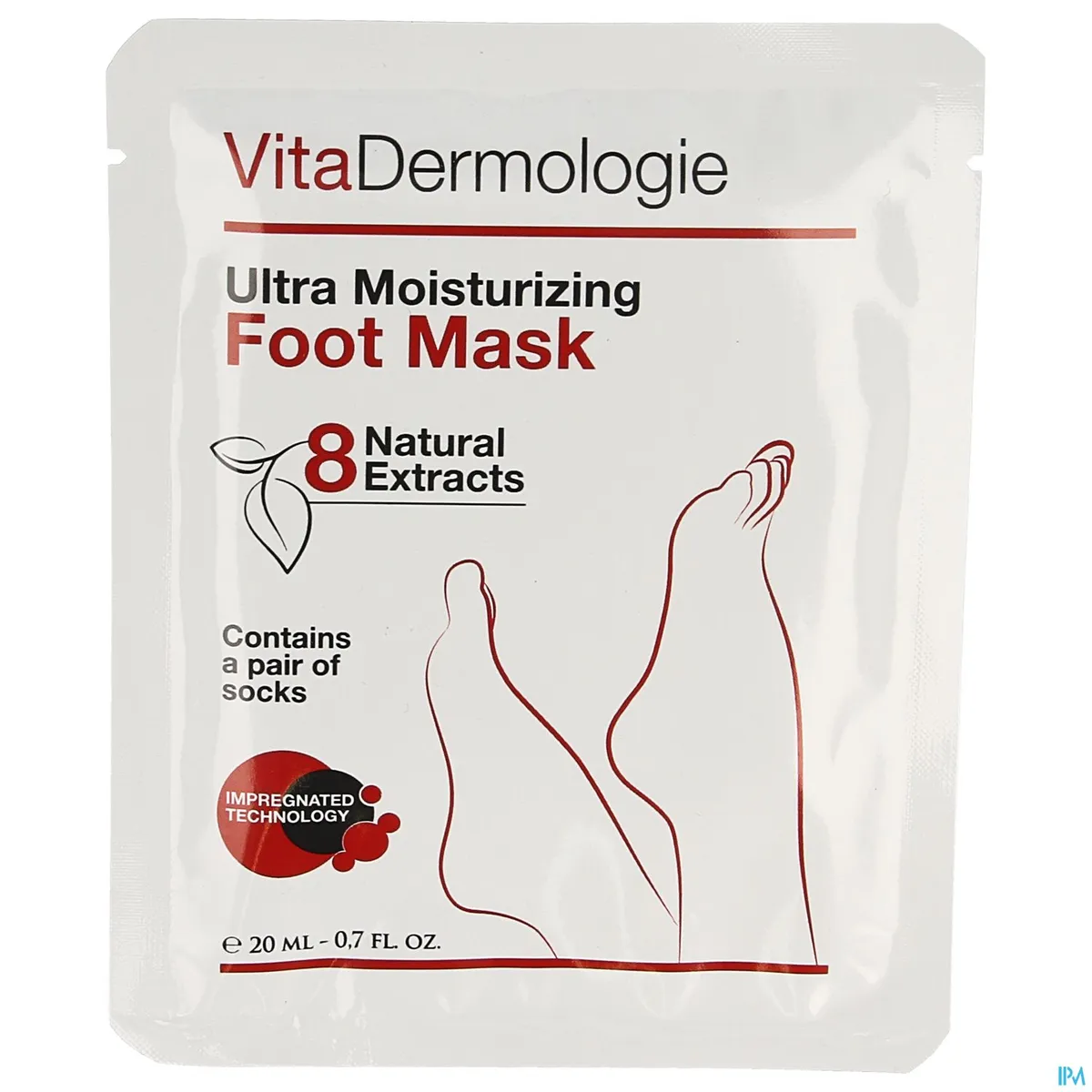 Vitadermologie Ultra Hydra Voetbehandel. Sok 2 Nf