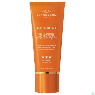 Esthederm Bronz Repair Verstevigende Beschermende Antirimpelverzorging Sterke Zon 50 ml