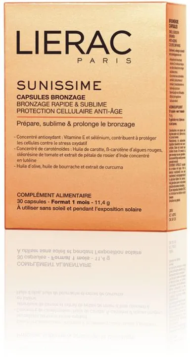 Lierac Sunissime Bruinactiverend 30 Capsules