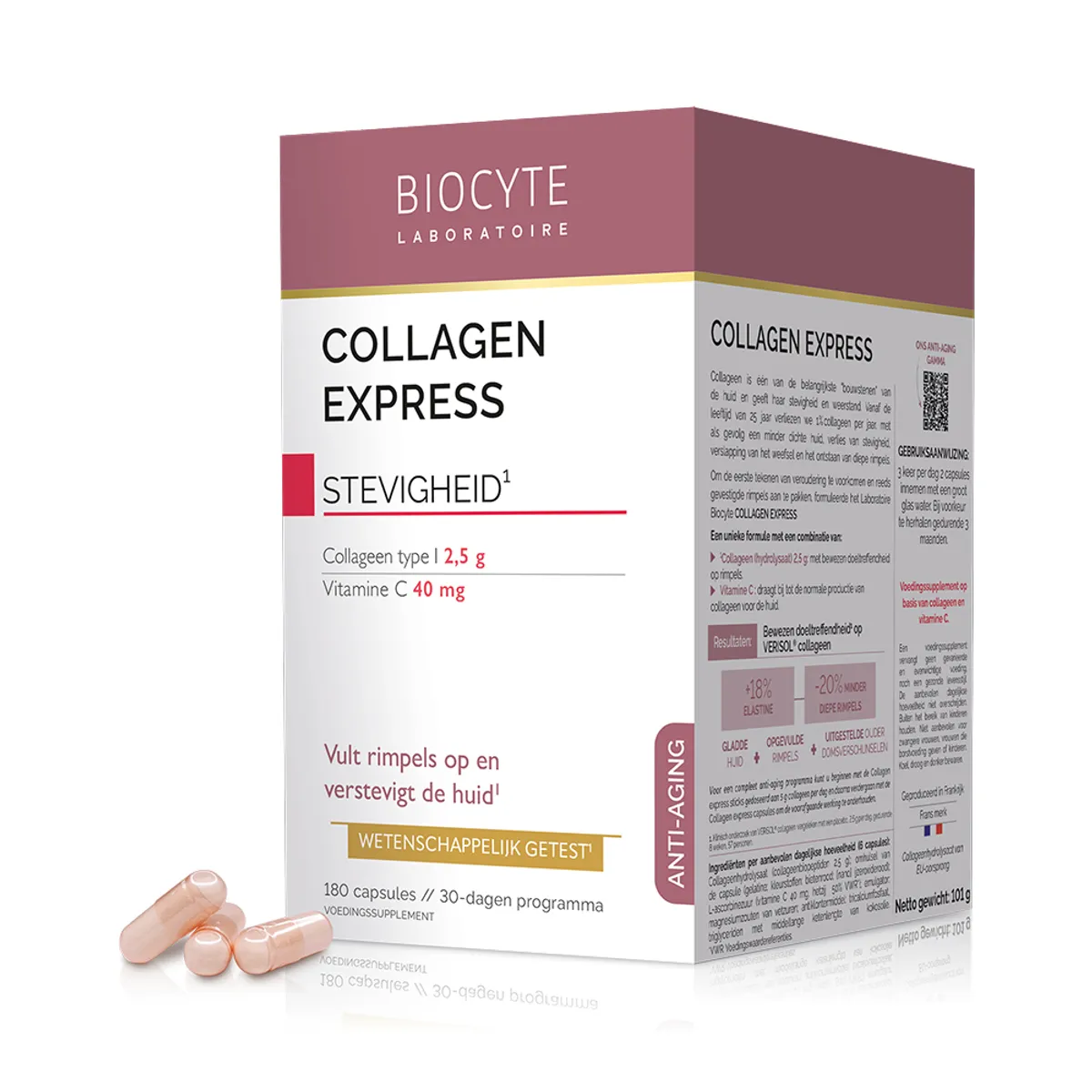 Biocyte Collagen Express 180 Capsules