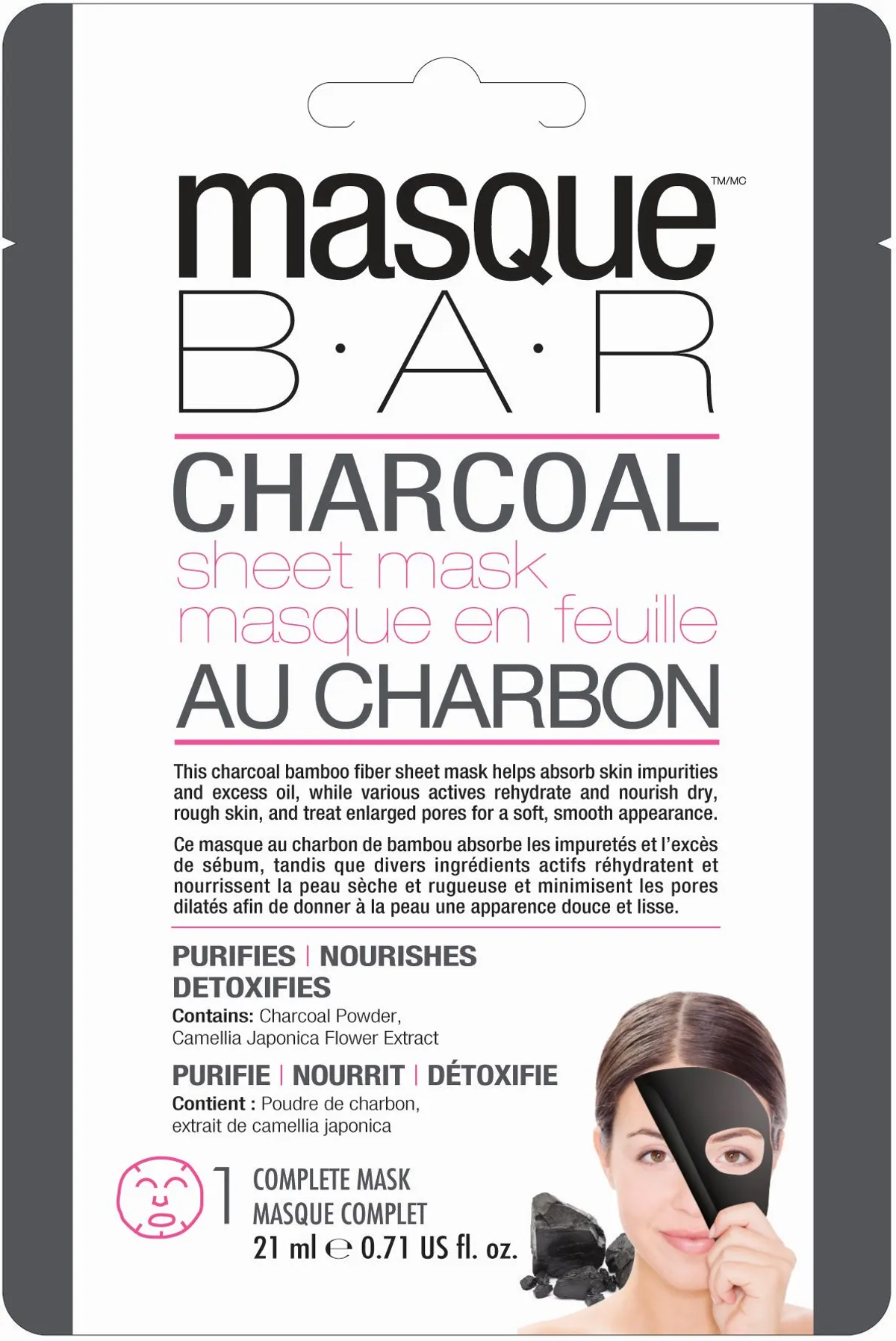 Masque Peel Off Charbon